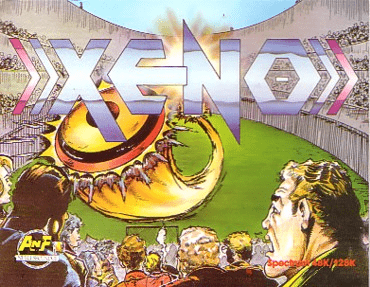 Xeno box art for ZX Spectrum